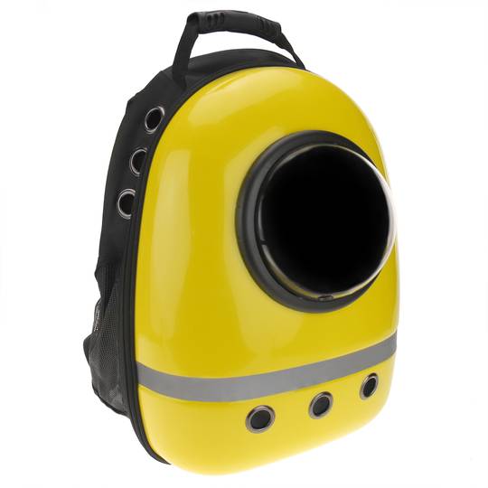 Yellow store cat backpack