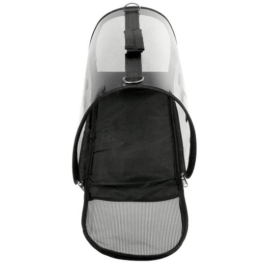 Sac de transport des animaux de compagnie en plastique transparent