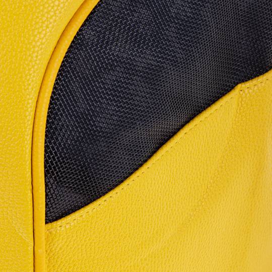 Pet Carrier Rucksack für Katzen und Hunde Kunstleder Pet Carrier, schwarz, Farbe schwarz