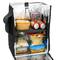 Zaino isotermico 35 x 49 x 25 cm nero per grigliate e consegna di cibo