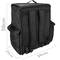 Isothermal backpack 39 x 50 x 25 cm black for cookouts and food order delivery