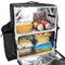 Isothermal backpack 39 x 50 x 25 cm black for cookouts and food order delivery