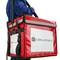 Borsa isotermica 44 x 39 x 34 cm rossa per grigliate e consegna di cibo
