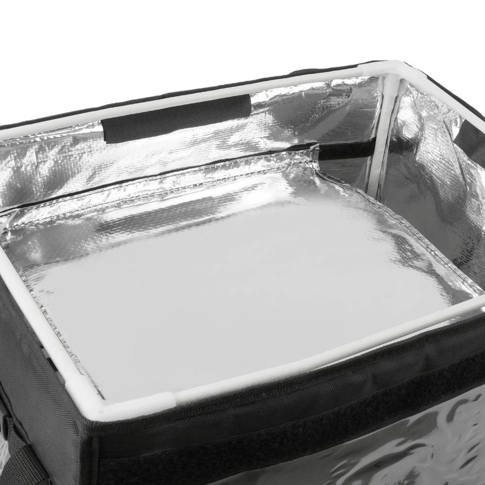 Borsa isotermica 44 x 39 x 34 cm rossa per grigliate e consegna di cibo
