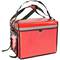Isothermal backpack 45 x 35 x 33 cm red for cookouts and food order delivery