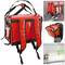 Isothermal backpack 45 x 35 x 33 cm red for cookouts and food order delivery