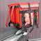 Isothermal backpack 45 x 35 x 33 cm red for cookouts and food order delivery