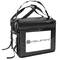Isothermal backpack 45 x 35 x 33 cm black for cookouts and food order delivery