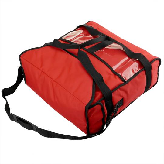 Nevera portàtil vermella 25 Litres 40x40x16cm, motxilla bossa isotèrmica per a pícnic, càmping, platja, lliurament d'aliments amb moto o bicicleta