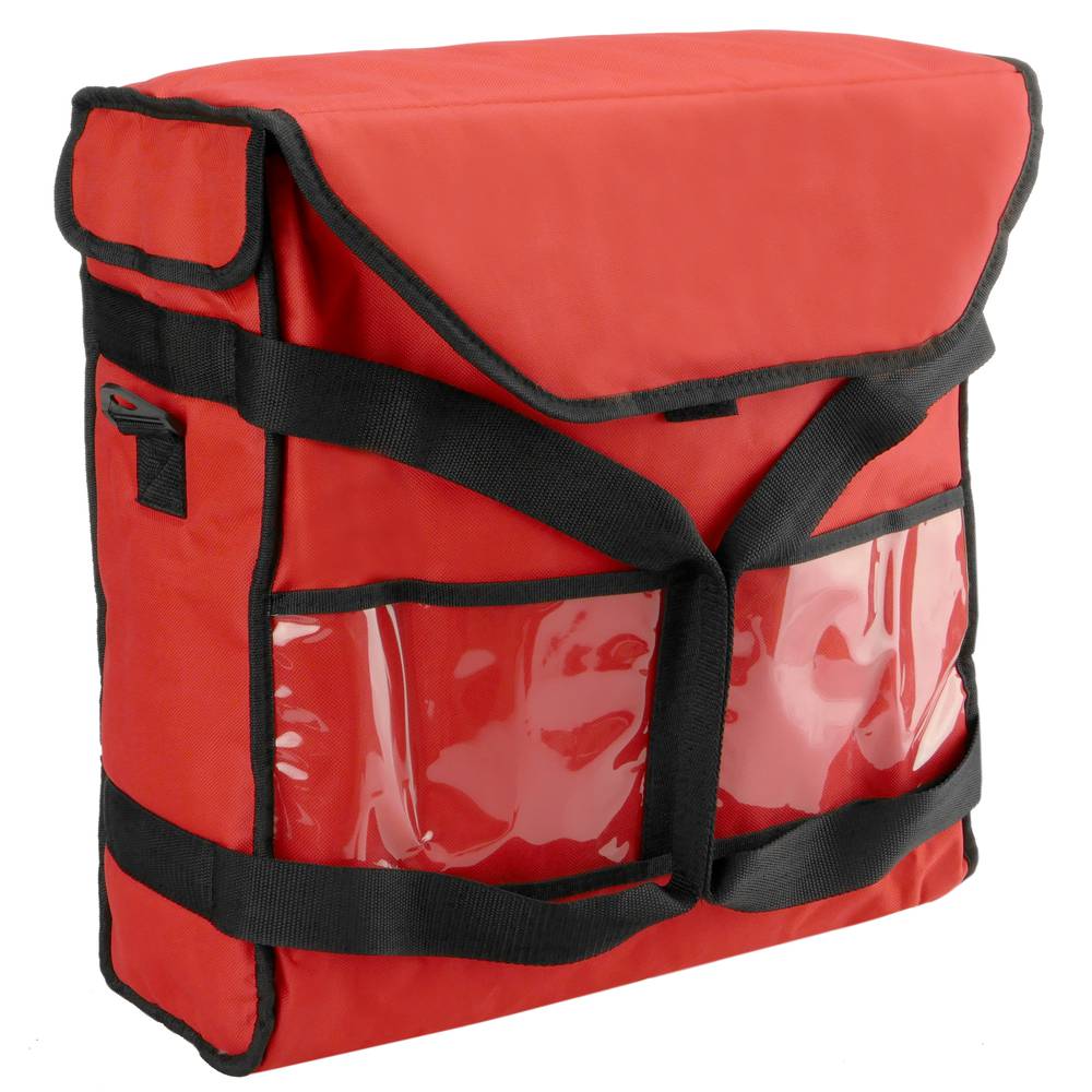 Nevera portàtil vermella 25 Litres 40x40x16cm, motxilla bossa isotèrmica per a pícnic, càmping, platja, lliurament d'aliments amb moto o bicicleta