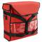 Nevera portàtil vermella 25 Litres 40x40x16cm, motxilla bossa isotèrmica per a pícnic, càmping, platja, lliurament d'aliments amb moto o bicicleta