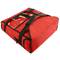 Nevera portàtil vermella 25 Litres 40x40x16cm, motxilla bossa isotèrmica per a pícnic, càmping, platja, lliurament d'aliments amb moto o bicicleta