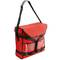 Nevera portàtil vermella 25 Litres 40x40x16cm, motxilla bossa isotèrmica per a pícnic, càmping, platja, lliurament d'aliments amb moto o bicicleta