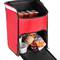 Isothermal backpack 34 x 47 x 25 cm red for cookouts and food order delivery