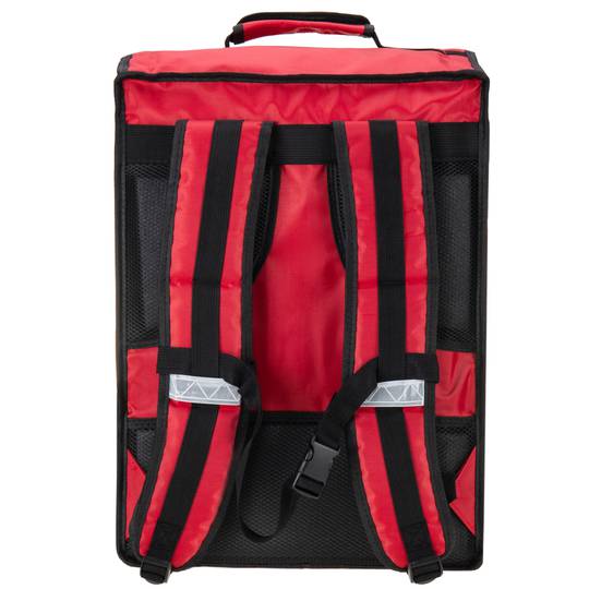Isothermal backpack 34 x 47 x 25 cm red for cookouts and food order delivery