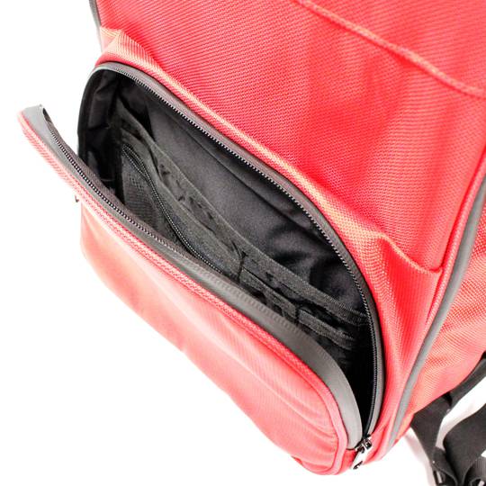 Rucksack für Fotoausrüstung Fly-Leaf D12 rot