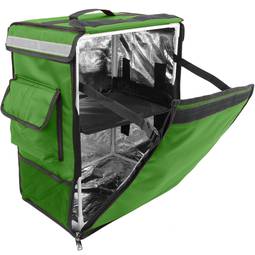 Isotherme rugzak 35 x 49 x 25 cm groen voor koken en het bezorgen van eten