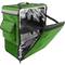 Isothermal backpack 35 x 49 x 25 cm green for cookouts and food order delivery