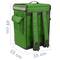Isothermal backpack 35 x 49 x 25 cm green for cookouts and food order delivery
