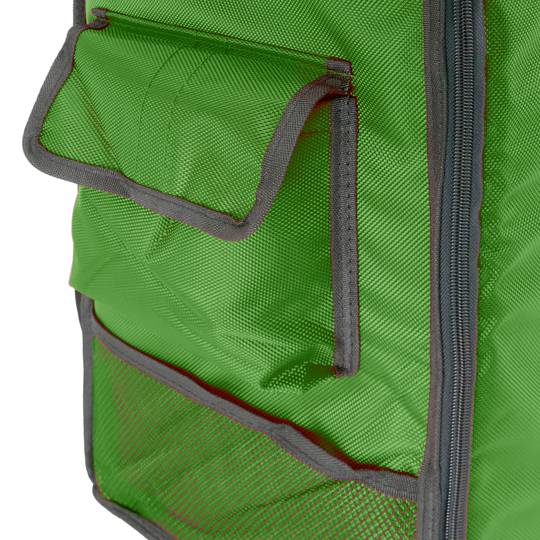 Isothermal backpack 35 x 49 x 25 cm green for cookouts and food order delivery