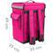 Isotherme rugzak 35 x 49 x 25 cm roze voor koken en het bezorgen van eten