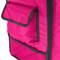 Isotherme rugzak 35 x 49 x 25 cm roze voor koken en het bezorgen van eten