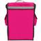 Isotherme rugzak 35 x 49 x 25 cm roze voor koken en het bezorgen van eten