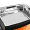 Isothermal bag 44 x 39 x 34 cm orange for cookouts and food order delivery