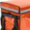 Isothermal bag 44 x 39 x 34 cm orange for cookouts and food order delivery