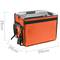 Borsa isotermica 50 x 39 x 39 cm arancione per grigliate e consegna di cibo