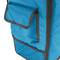 Mochila isotérmica 35 x 49 x 25 cm azul para churrascos e entrega de pedidos de comida em motocicleta ou bicicleta