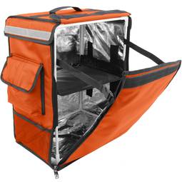 Isothermal backpack 35 x 49 x 25 cm orange for cookouts and food order delivery