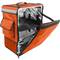 Isothermal backpack 35 x 49 x 25 cm orange for cookouts and food order delivery