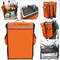 Isothermal backpack 35 x 49 x 25 cm orange for cookouts and food order delivery