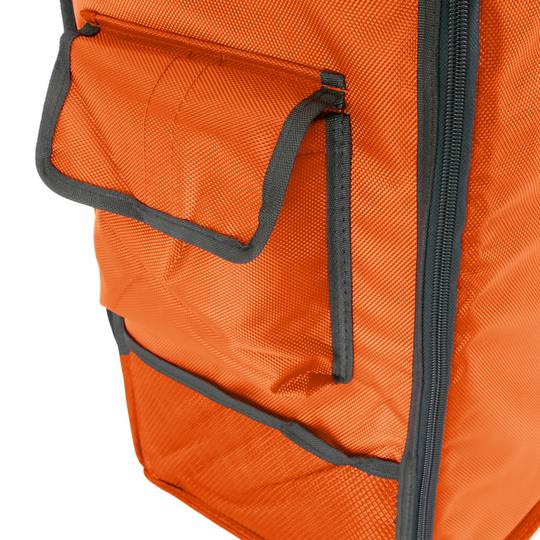 Isothermal backpack 35 x 49 x 25 cm orange for cookouts and food order delivery