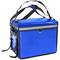 Mochila isotérmica 45 x 35 x 33 cm azul para comidas al aire libre y entrega de pedidos de comida en moto o bicicleta