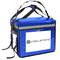 Mochila isotérmica 45 x 35 x 33 cm azul para comidas al aire libre y entrega de pedidos de comida en moto o bicicleta