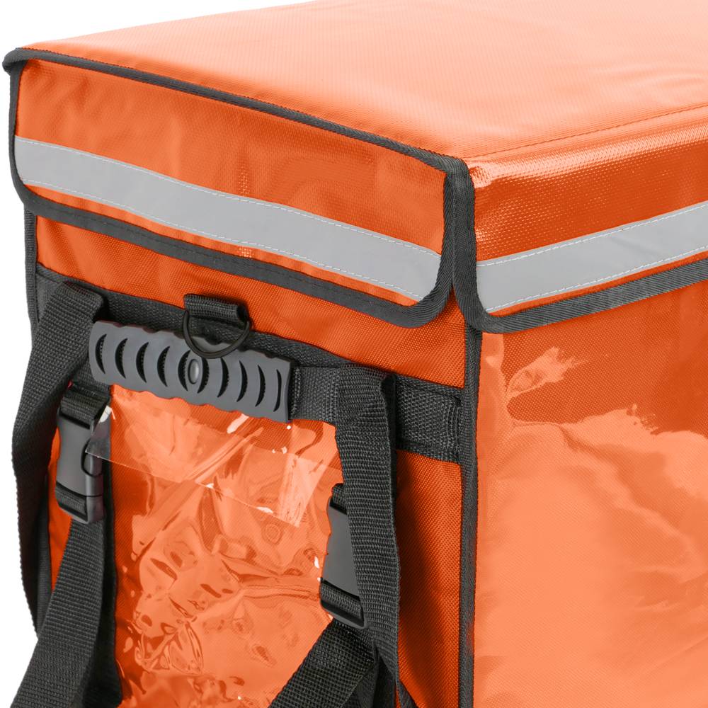 Isothermer Rucksack 45 x 35 x 33 cm orange zum Kochen und zur Lieferung von Lebensmitteln
