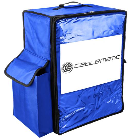 Isotherme rugzak 39 x 50 x 25 cm blauw voor koken en eten bestellen