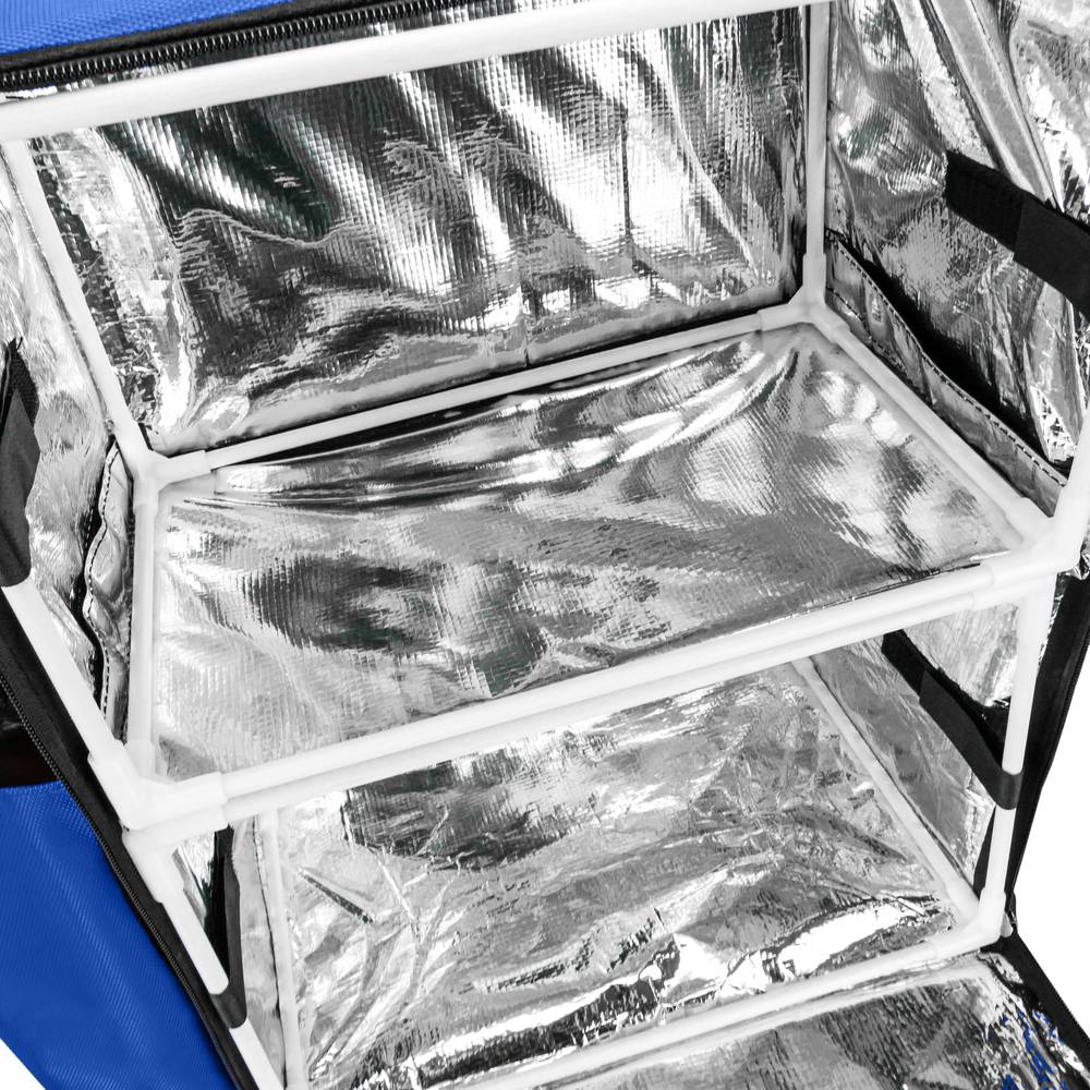 Isotherme rugzak 39 x 50 x 25 cm blauw voor koken en eten bestellen