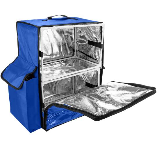 Isotherme rugzak 39 x 50 x 25 cm blauw voor koken en eten bestellen