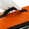 Mochila isotérmica 39 x 50 x 25 cm laranja para churrascos e entrega de pedidos de comida em motocicleta ou bicicleta