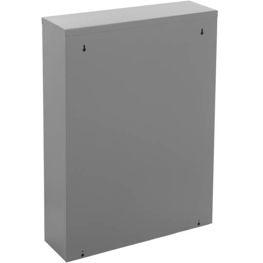 Zapatero metálico con 2 compartimentos gris oscuro