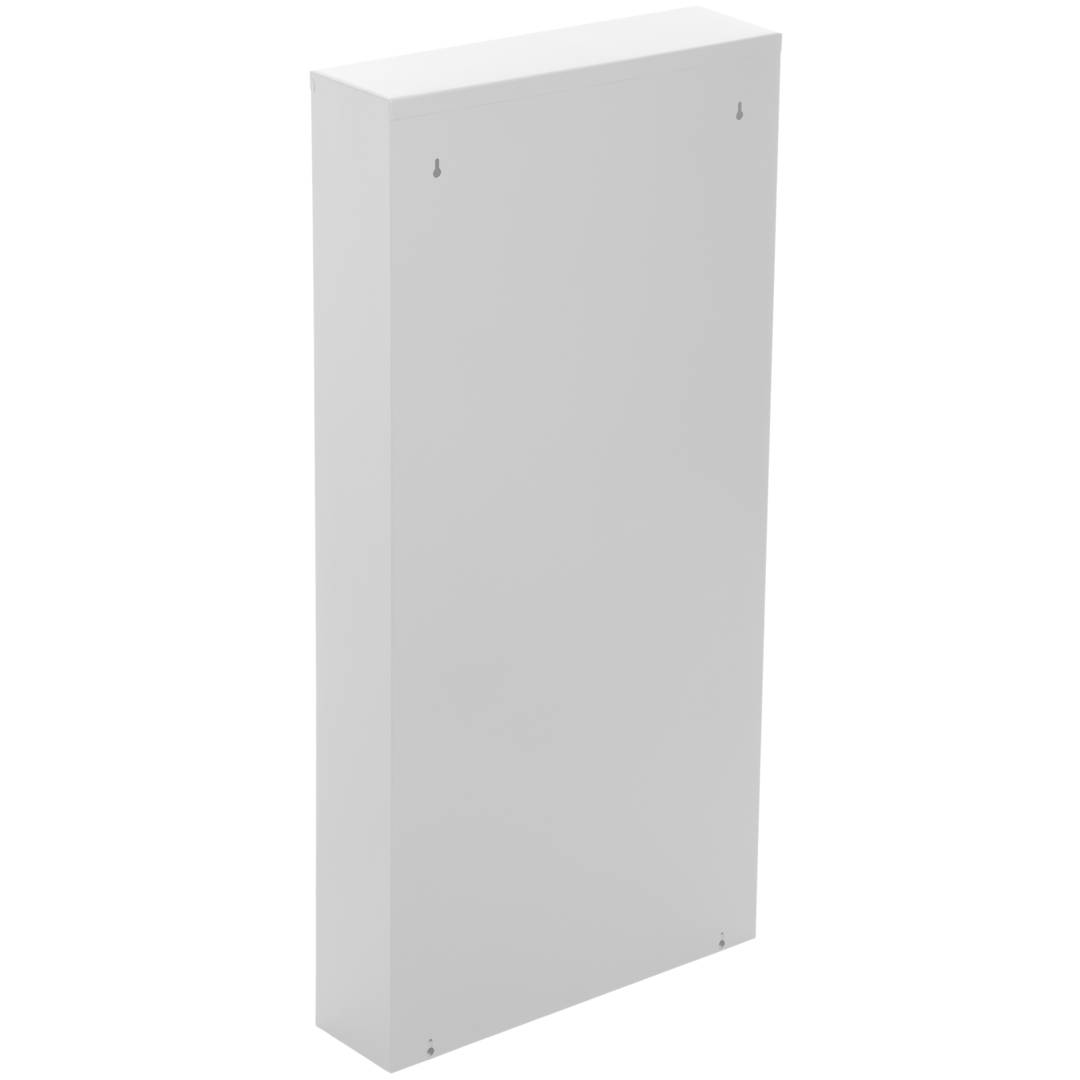 Sabater metàl·lic amb 3 compartiments blanc