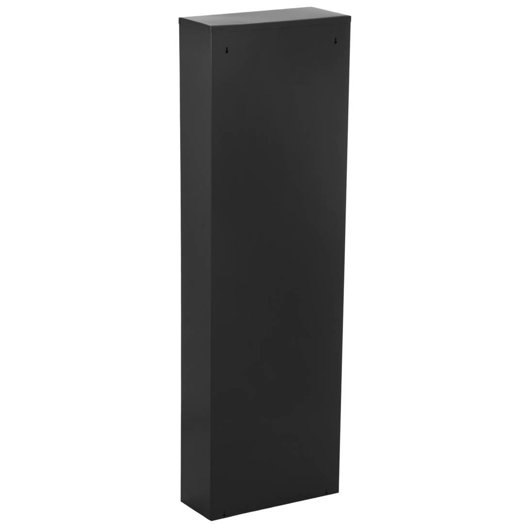 Calçado de metal com 5 compartimentos pretos