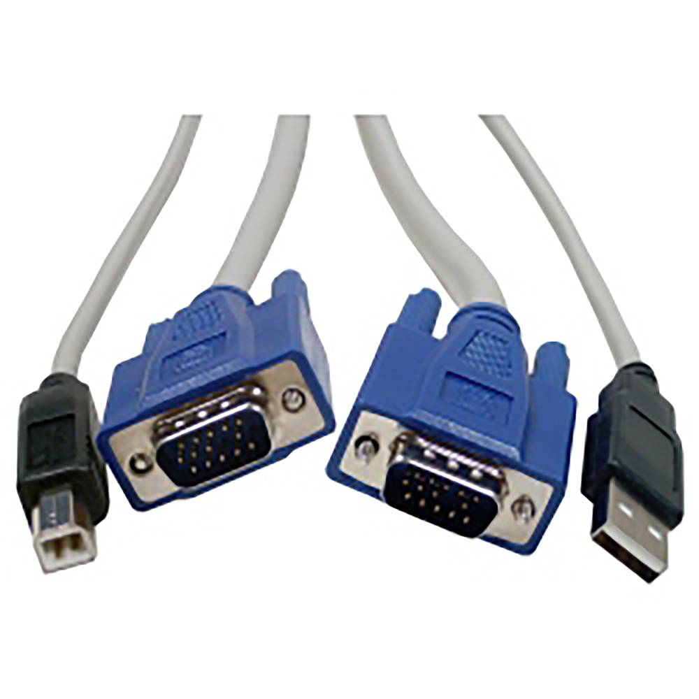 VGA/USB 1.8m (USB-AM HD15M/HD15M USB-BM)