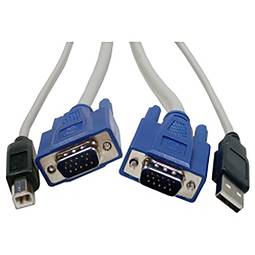 VGA/USB da 1,8 m (USB-AM HD15M/HD15M USB-BM)