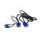 PS2 VGA Type de câble de commutateur KVM HD15 3m miniDIN spéciale
