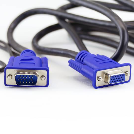 PS2 VGA Type de câble de commutateur KVM HD15 3m miniDIN spéciale