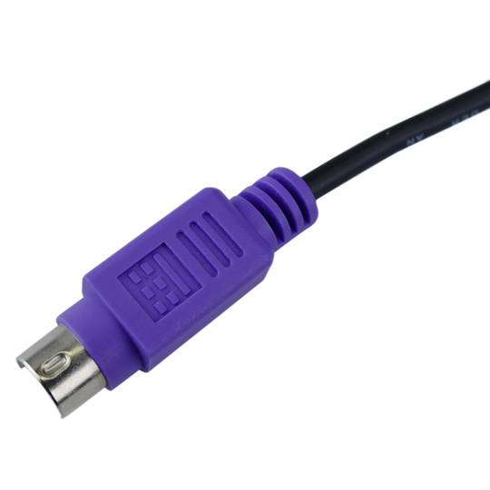 PS2 VGA Type de câble de commutateur KVM HD15 3m miniDIN spéciale
